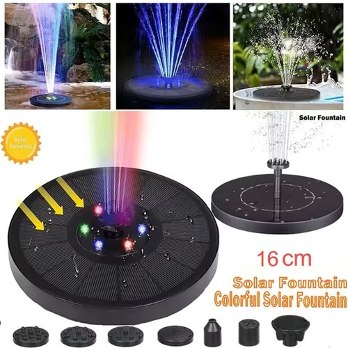 8led solar pumpe mit akku - 8led,