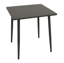 Bistrotisch Tisch Gartentisch Essisch DENVER Metall 70x70cm anthrazit, 2. WAHL