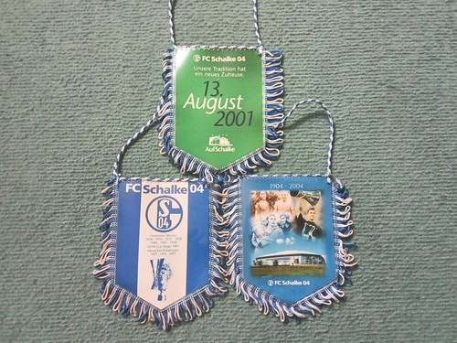 Schalke wimpel 100 - 3,