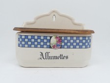 Vintage Allumettes Vorratsdose