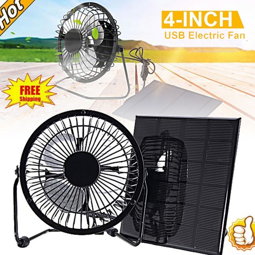 Solar panel ventilator - 4",