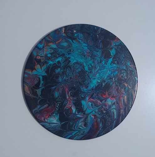 Handarbeit gemälde fuid art - fuid,