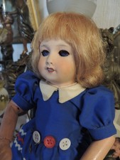 Alte Puppe BLEUETTE UNIS