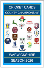 Warwickshire ccc 2026 season - 2026,