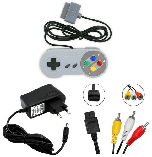 Super nintendo anschluss set - super,