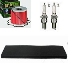SUZUKI GS 400 E GS400 Luftfilter Ölfilter Zündkerzen Wartungskit Satz Set