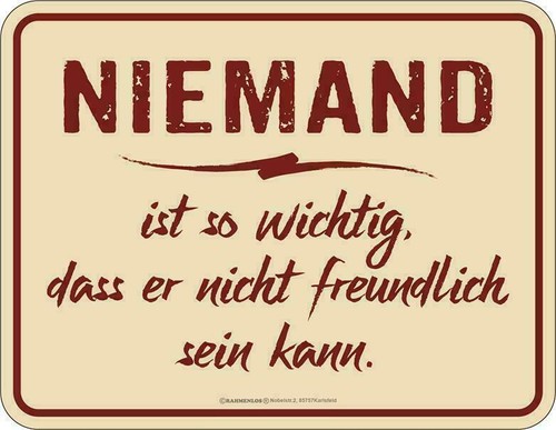 Witziges sprüche schild - witziges, sprüche-schild