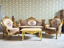 Ornate Sofa Set Royal Baroque