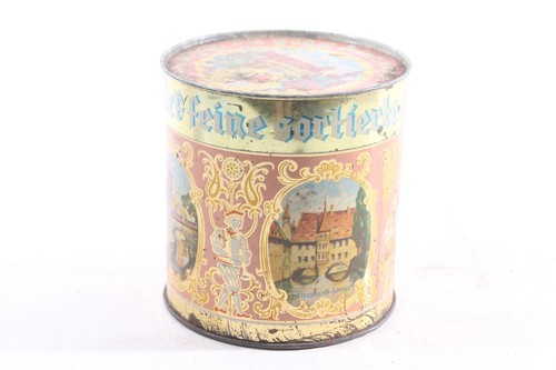 Alte lebkuchen blechdose dose - blechdose,