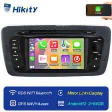 64G Carplay 6.2" Android 15 Autoradio Für Seat Ibiza IV 6J 2009-2013 GPS NAVI BT