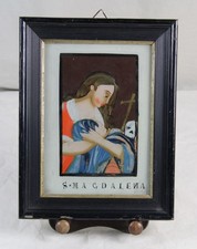 A16/ antike Hinterglasmalerei