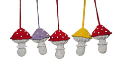 🍄Gehäkelter Pilz-Anhänger