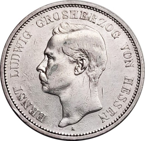 Hessen mark 1898 ernst - hessen, 5