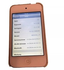  Apple iPod touch 4. Generation 32 GB MP3 Player (Defekt – Seitenknopf)