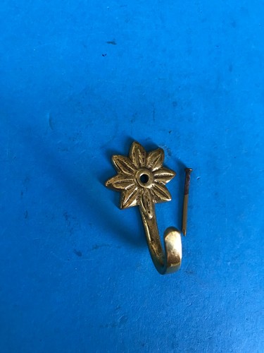 Hsi zierhaken blume messing - zierhaken,