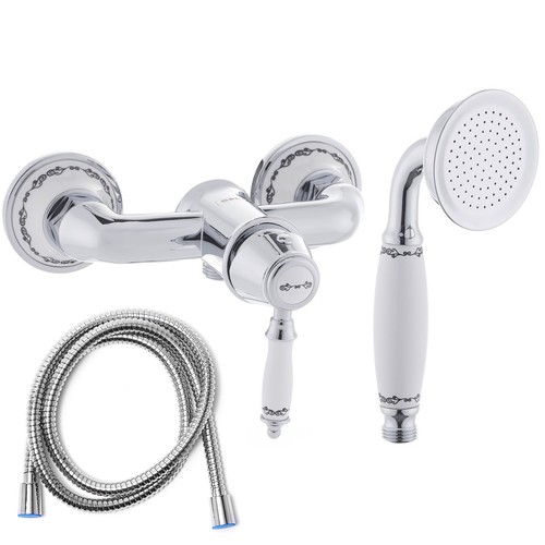 Brausegarnitur set retro - set,