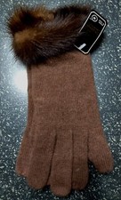 Damen Handschuhe Wolle mit