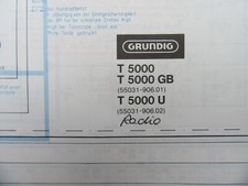 Radio, Schaltplan Grundig T