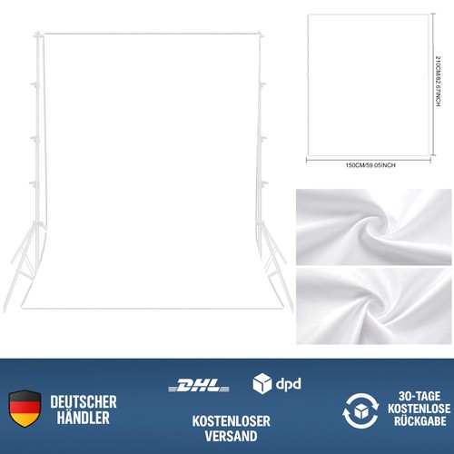 Fotohintergrund weiß 5x2 1m - fotohintergrund,