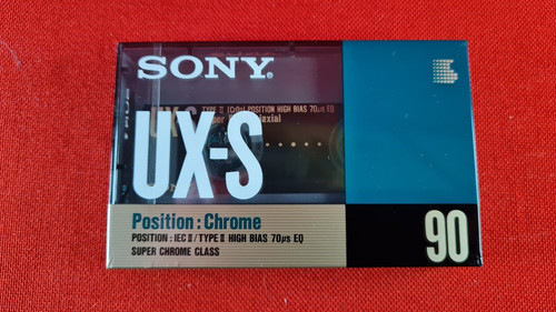 Audiokassetten sony ux s - sony, ux-s
