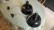 2x Hängelampe Bolichwerke BERLIN 35cm, Sehr Guter Zustand