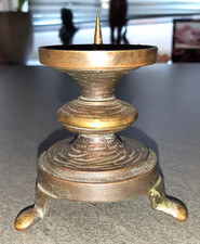 Vintage Kerzenständer Kerzenleuchter Kerzenhalter aus Bronze Deko Leuchter 70er