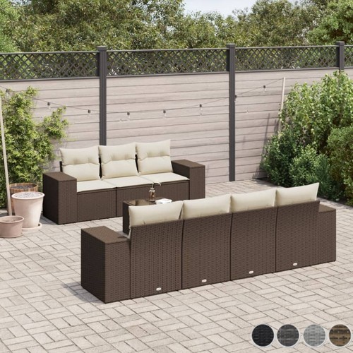 Tlg garten sofagarnitur mit - garten-sofagarnitur,