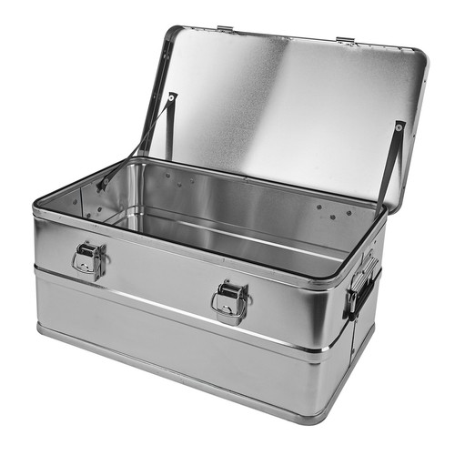 Aluminium transportbox - aluminium,