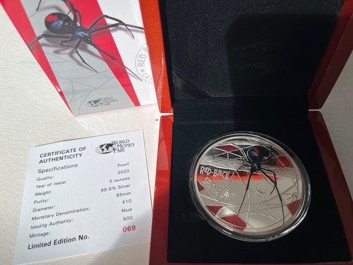 Silber redback spider - oz,