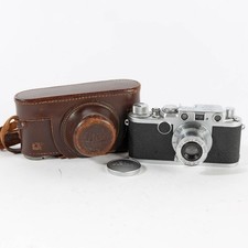 Ernst Leitz Wetzlar Leica IIf 2f Elmar 3.5 /5cm Red Scale SHP 309606