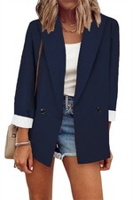 Damen Blazer Cardigan Elegant