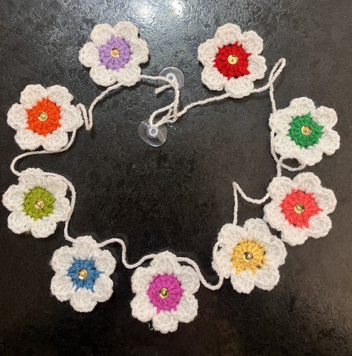 Neu helle handgehäkelte - 🌺,