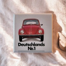 VW Käfer Retro Werbung | Oldtimer Kult Reklame Kühlschrankmagnet