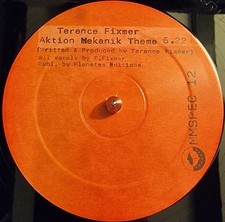 Terence Fixmer - Aktion Mekanik Theme - One-Side Vinyl 12" - Music Man Records
