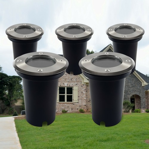 5er set led gartenleuchte - led,