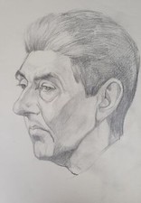 Alte Zeichnung Bleistift auf