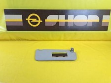 Sonnenblende rechts Opel Omega B hellgrau mit Spiegel Original Neu