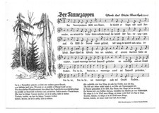 LIED AK ERZGEBIRGE  HANS SOPH    -- "DER TANNEZAPPEN"