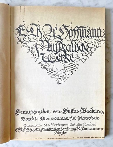 Hoffmann musikalische - e.th.a., hoffmann: