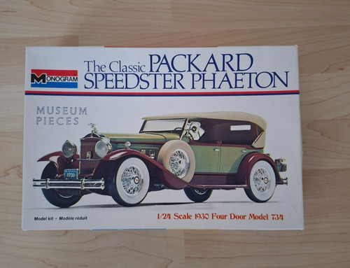 The classic packard speedster - the,
