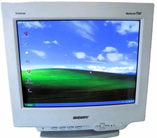 Sony Multiscan 17sf Trinitron Monitor CPD-17SF1/CRT/Retro