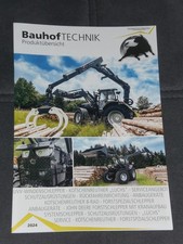 KOTSCHENREUTHER  JOHN DEERE Forstspezialschlepper, Forsttraktor Prospekt (F320)