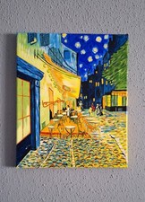 "Cafeterrasse am Abend" nach