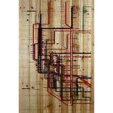 Parvez Taj 'Subway' Painting