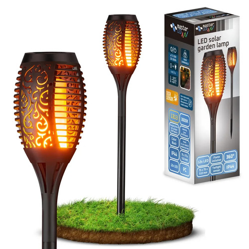 Solarfackel led flammeneffekt - solarfackel,