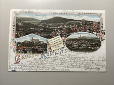 1901 Litho AK Gruss aus