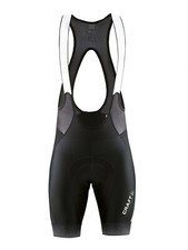 CRAFT Glow Bib Shorts Men XS 1903298-8999 Solid Black Trägerhose schwarz neu OVP