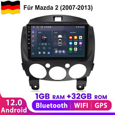 Für Mazda 2 07-2013 9" Android 12 Autoradio GPS Navi WIFI BT DAB+ SWC 1+32GB