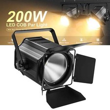 200W COB LED 2in1 Par DMX Blinder Bühnenlicht Audience Studio Theaterstrahler