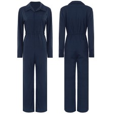 Frauen Strampler Arbeit Overalls Reisen Coverall One Piece Jumpsuit Urlaub Club